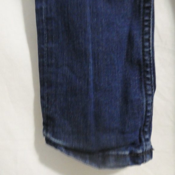 & DENIM By H&M Skinny Regular Waist Blue Distressed Denim, size 27 BNWOT - Picture 6 of 15